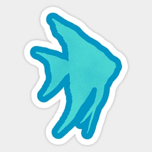 Angel Fish Sticker